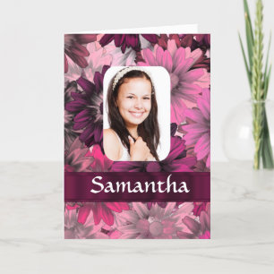 Modelo de foto floral rosa