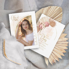 Modelo de Foto para Graduação Boho Oasis ID965