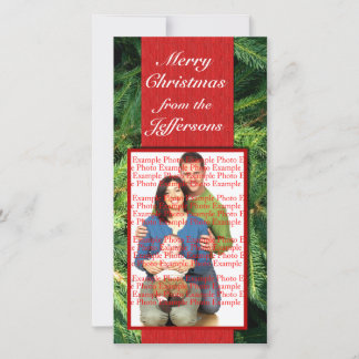 Modelo de Foto Personalizada de Imagem de Natal