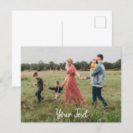 Modelo de Foto Personalizada e Texto Personalizado
