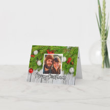 Modelo de Foto Sazonal Personalizado Feliz Natal