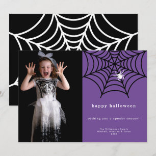 Modelo de Foto Web de Spider Spooky Feliz Hallowee