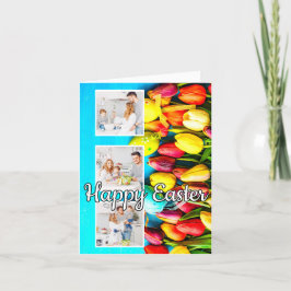 Modelo de Fotografia da Família de Páscoas Persona