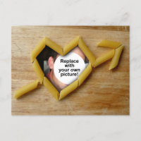 Modelo de Fotografia do Cartão Postal Penne Love