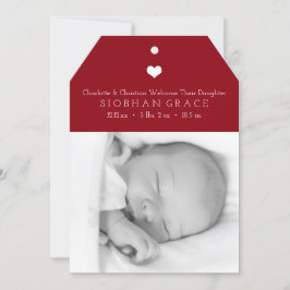 Modelo de Fotografia Personalizada Red Red Heart N