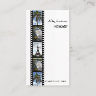 modelo de fotos de cartões de visita de FOTÓGRAFOS