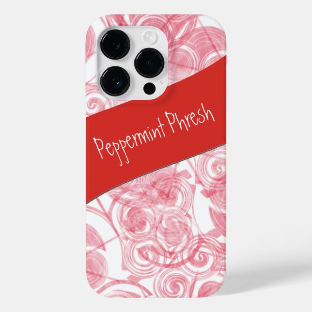 Modelo de Fundo Espiral Vermelho (Verso)