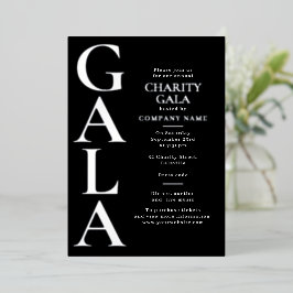 Modelo de Gala de Caridade Evento de Captação de R