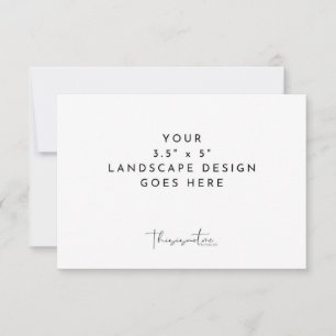 modelo de impressão da placa de gabinete RSVP 3,5 