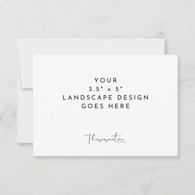 Modelo de Impressão de Cartão de Confirmação de Pr (Frente)