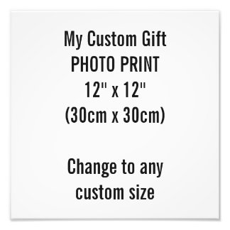 Modelo de Impressão de fotografia personalizado de