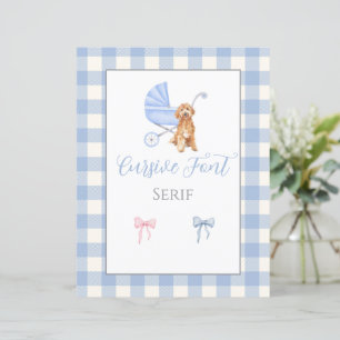 Modelo de Jogo Personalizável do chá de fraldas