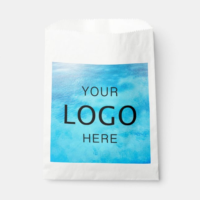 Modelo de Logo para Sacolas de Papel Pequenas para (Frente)