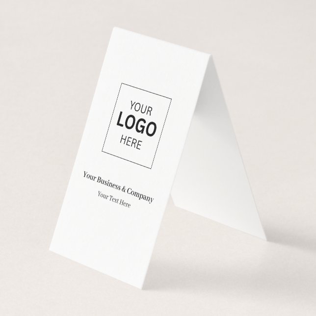 Modelo de Logotipo de Negócios Personalizado (Frente)