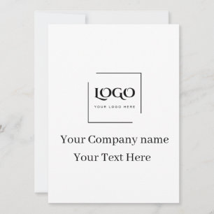 Modelo de logotipo personalizado elegante