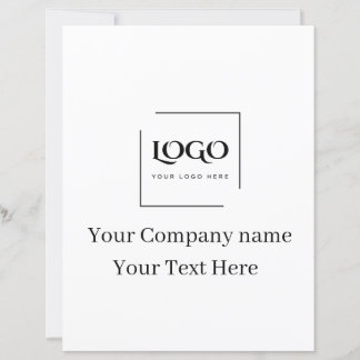 Modelo de logotipo personalizado elegante