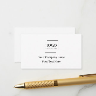 Modelo de logotipo personalizado elegante