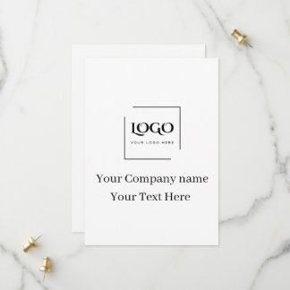 Modelo de logotipo personalizado elegante