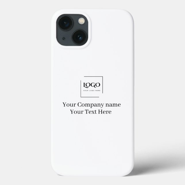 Modelo de logotipo personalizado elegante (Verso)