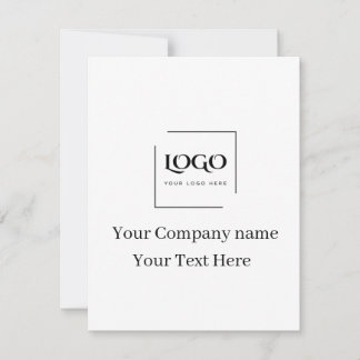 Modelo de logotipo personalizado elegante
