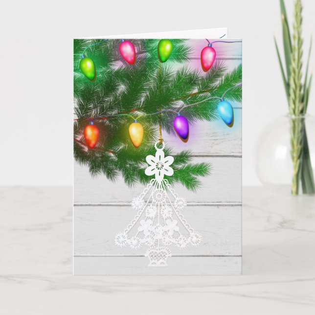 Modelo de Luzes de Enfeite de Árvore de Natal Bran (Frente)
