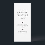 Modelo de Menu de Casamento Impresso Personalizado<br><div class="desc">Impressão personalizada para menus de casamento Carregue seu Modelo de menu Karma K. Wednings aqui! EM MODELO: 1: Salve o arquivo no Modelo 2. Baixe como um arquivo JPEG ou PNG 300dpi (escolha apenas "Mostrar salgado" no ZAZZLE: 1: Clique em "Personalizar" 2: Clique em "Alterar" e escolha o arquivo que...</div>