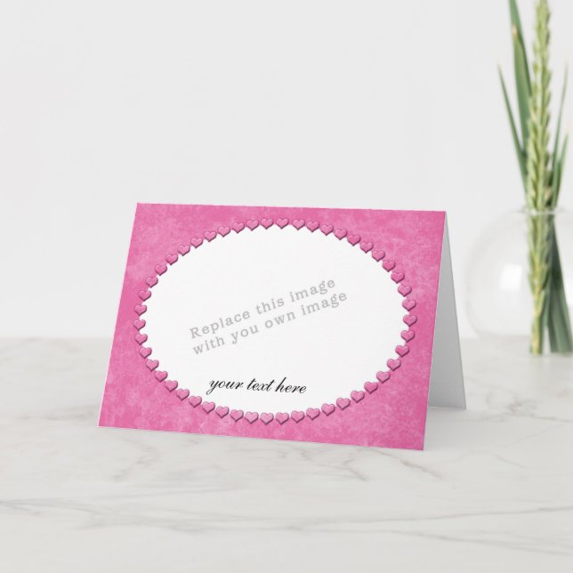 Modelo de Moldura de Coração (Frente)