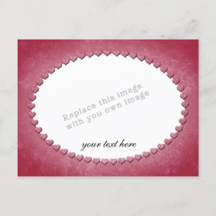 Modelo de Moldura de Coração