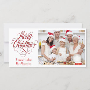 Modelo de Natal Feliz Inserir Imagem