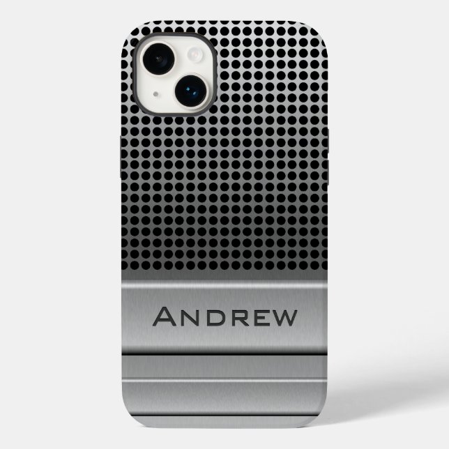 Modelo de Nome do Microfone Retroativo (Verso)