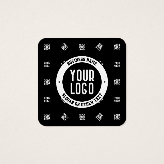 Modelo de padrão de logotipo moderno exclusivo | B (Frente)