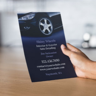 Modelo de Panfleto de Lavação de Carros de Auto De