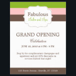 Modelo de Panfleto de Stripes de Candy<br><div class="desc">Colorida e profissionalmente chic,  este conjunto de papelaria de negócios Candy Stripes cria certamente uma impressão duradoura para todos os seus clientes. Conjunto de papelaria correspondente disponível em berryberrysweet.com</div>