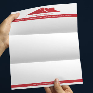 Modelo de Papel Timbrado de Serviços de Inspeção