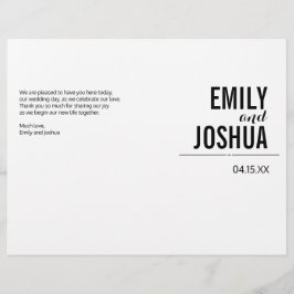 Modelo de Personalização do Programa de Cerimônia