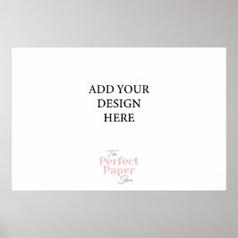 Modelo de Poster de paisagem (20 x 30 polegadas)