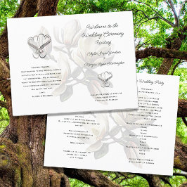 Modelo de Programa de Casamento Doblado Magnólia d
