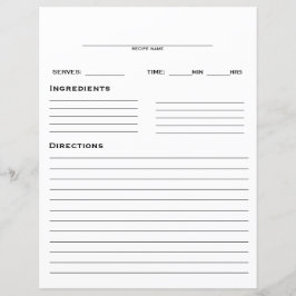 Modelo de recebimento