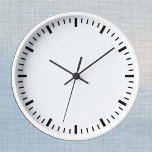 Modelo de Relógio de Madeira Moderna - Crie o seu<br><div class="desc">Modelo simples do Wall Clock. Personalize facilmente em "Editar Design",  adicionando suas próprias cores,  fotos e texto. Crie seus próprios presentes legal para sua família e amigos,  negócios para cada ocasião.</div>