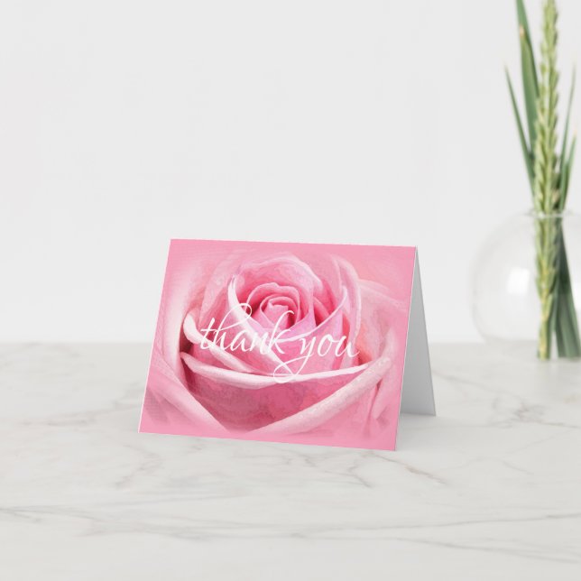 Modelo de Roteiro de Agradecimento Flor de Rosa Aq (Frente)