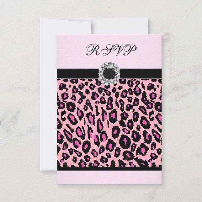 Modelo de RSVP de Leopardo Rosa (Frente)