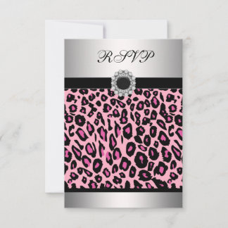 Modelo de RSVP Pink Leopard