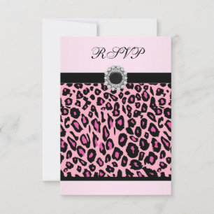 Modelo de RSVP Pink Leopard