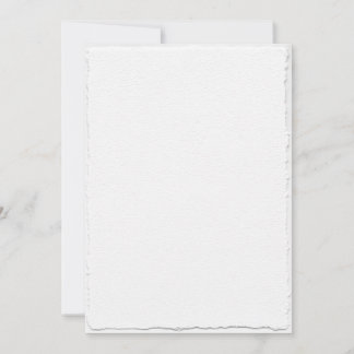 Modelo de Save the Date com borda de corte simples
