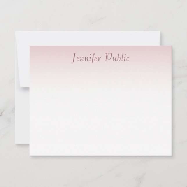 Modelo de Script de Escrita de Manuscrito Dourada  (Frente)