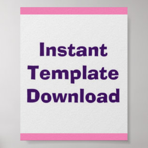 Modelo de transferência instantânea de poster