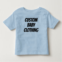 Modelo de Vazio de T-Shirt para Toddler Personaliz