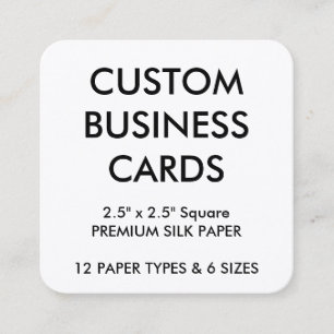 Modelo de Vazios Personalizados de Cartões de vis