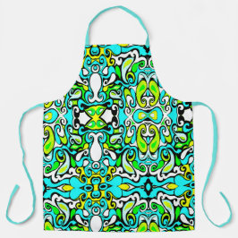modelo de vintage retro swirl 60s 70s