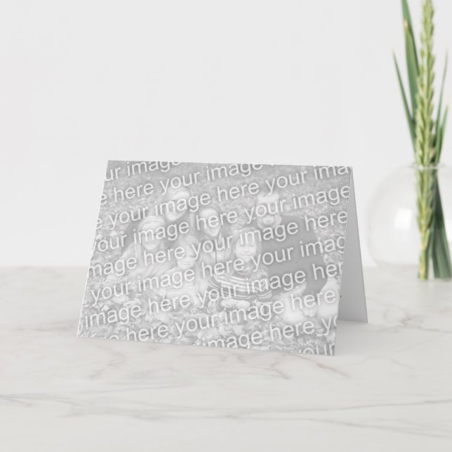 Modelo do cartão de Ourmedia - horizontal (Frente)